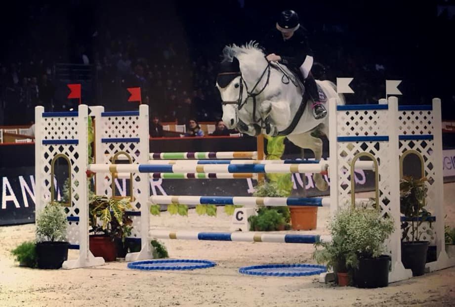 Un beau saut au Jumping de Bordeaux